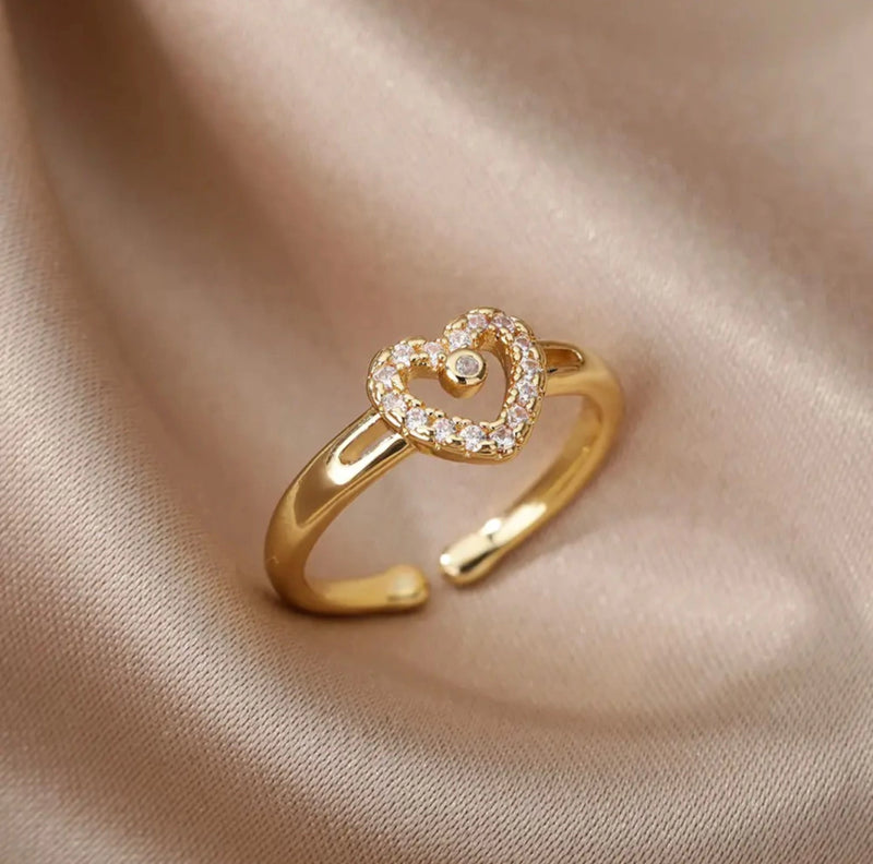 Cópia de ANEL FEMININO - BANHADO A OURO 18K