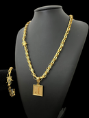 KIT BALÃO 8MM - BANHADO A OURO 18K