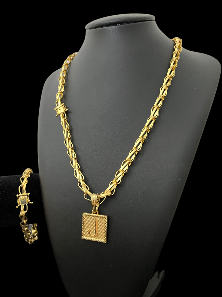 KIT BALÃO 8MM - BANHADO A OURO 18K