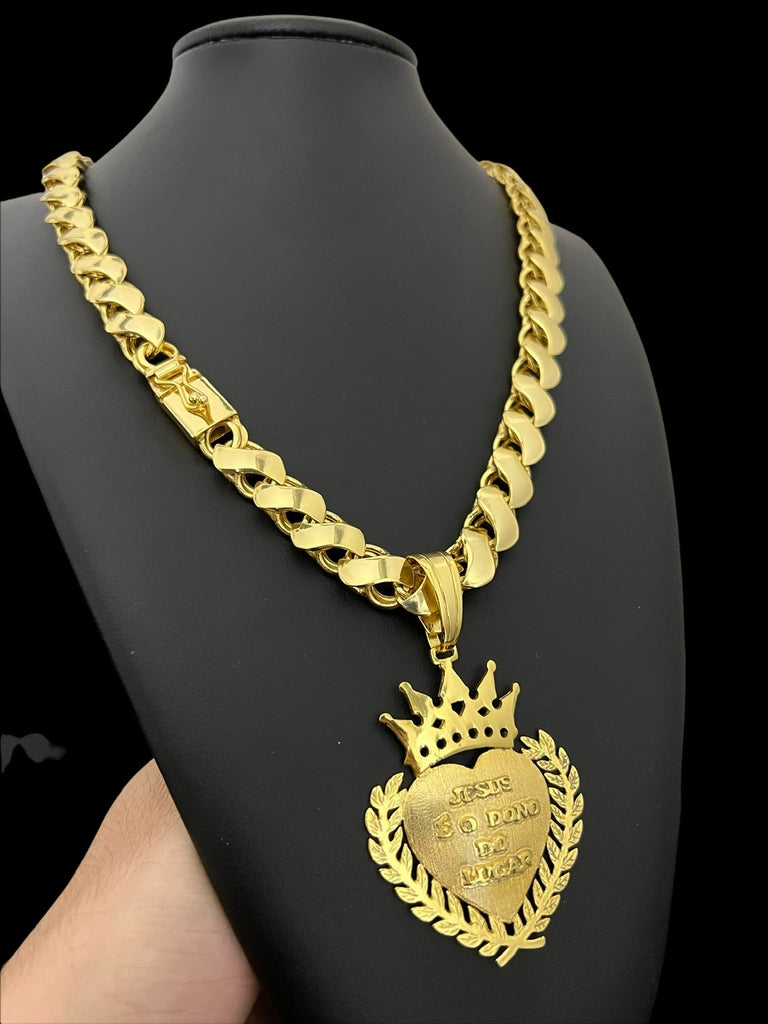 KIT FRISO S FECHO 750 - BANHADO A OURO 18K
