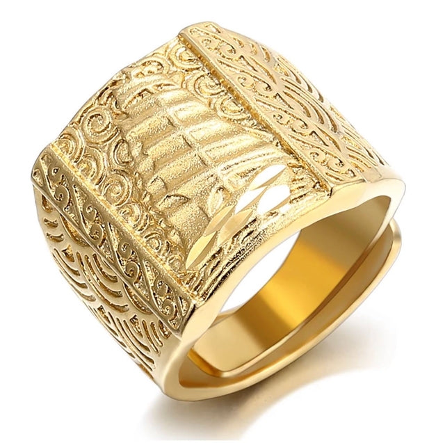 ANEL AJUSTÁVEL - BANHADO A OURO 18K