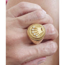 Anel de Moeda Antiga – Modelo Rolex