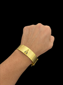 BRACELETE NOSSA SENHORA 20MM - BANHADO A OURO 18K