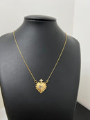 CORDÃO FEMININO 1MM - BANHADO A OURO 18K