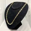 Corrente Moeda Antiga Cadeado 6mm.