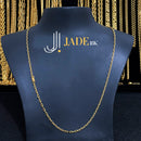 Corrente Moeda Antiga Cadeado Quina 2,5mm