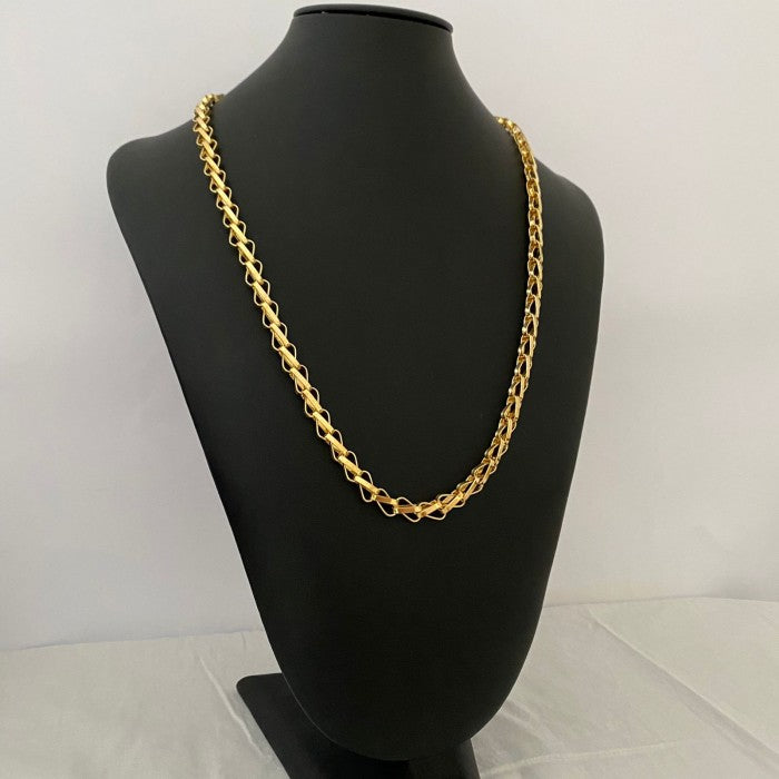 Corrente e Pulseira  Moeda Antiga Elo X 8mm