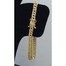 Pulseira Moeda Antiga Grumet 7mm