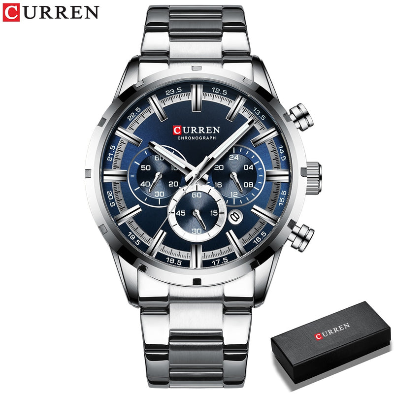 Relogio Masculino CURREN Hot Fashion