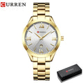Relógio Feminino de luxo CURREN  Montre Femme