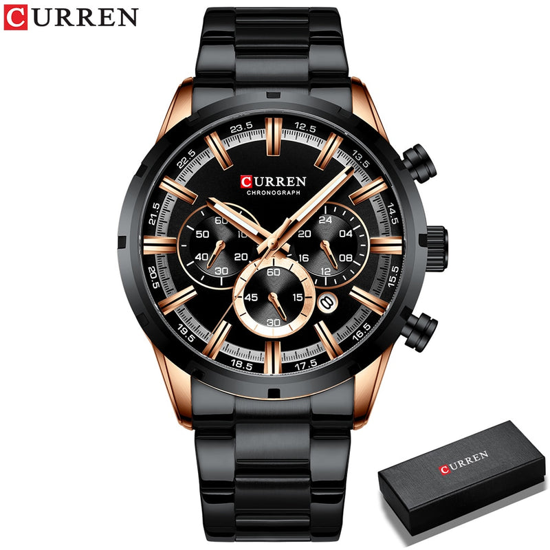 Relogio Masculino CURREN Hot Fashion
