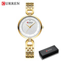 Relogio de luxo Curren varias cores