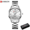 Relógio Feminino de luxo CURREN  Montre Femme