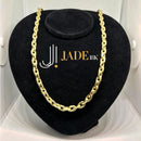 Corrente Moeda Antiga Cadeado 8mm