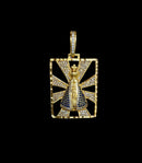 Pingente Nossa Senhora Vazada Raios