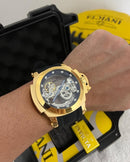 RELÓGIO INVICTA + KIT CADEADO 10MM BANHADO OURO