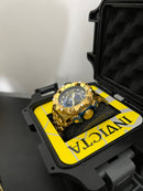 RELÓGIO INVICTA + KIT GRUMET 13MM BANHADO OURO