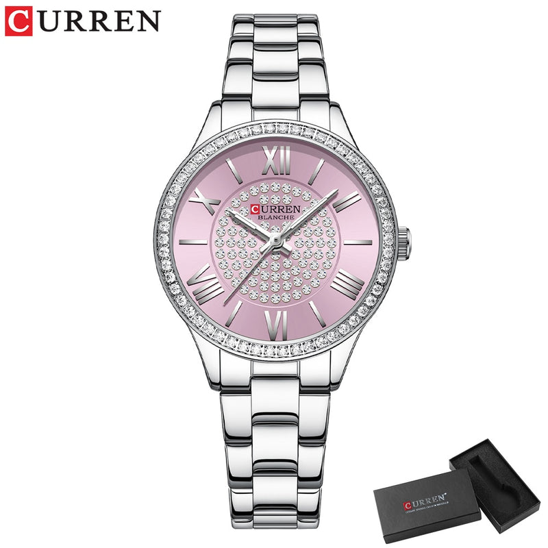 Relógio Feminino de luxo CURREN