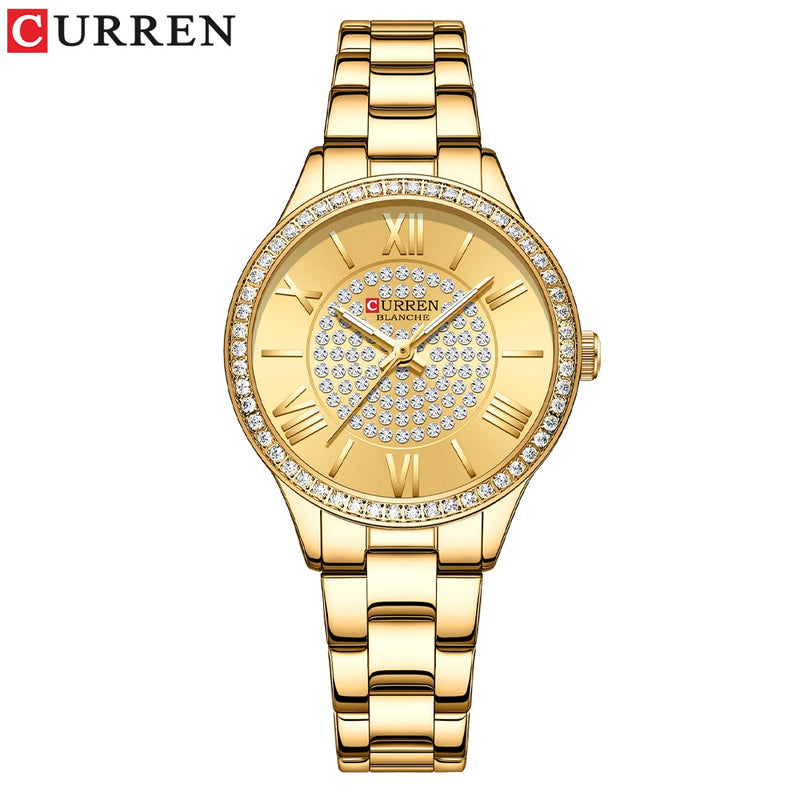 Relógio Feminino de luxo CURREN