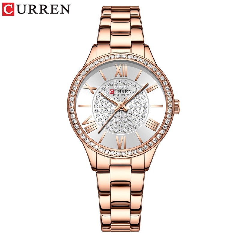 Relógio Feminino de luxo CURREN