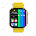 Relógio Inteligente 8 Ultra Unissex com Carregamento sem Fio, Atende Chamadas, Frequência Cardíaca para Esportes, Celulares Apple IOS Android, 1,85"