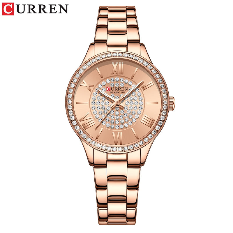 Relógio Feminino de luxo CURREN