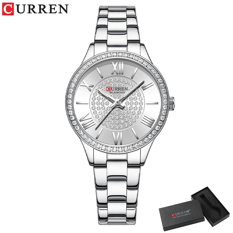 Relógio Feminino de luxo CURREN