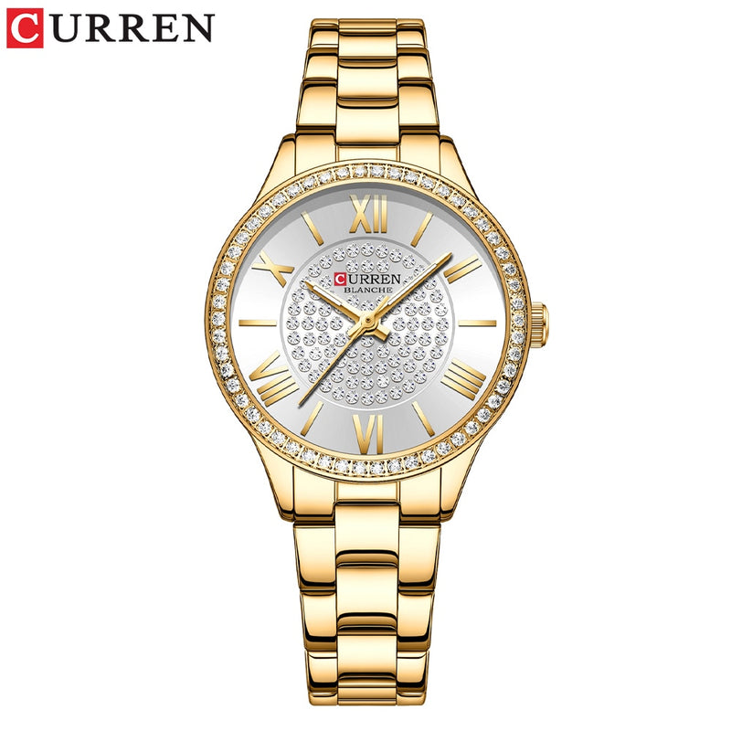 Relógio Feminino de luxo CURREN