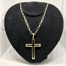 Pingente De Moeda Antiga – Modelo Crucifixo Tubo