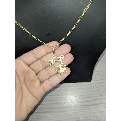 Pingente de Moeda Antiga – Modelo Menina