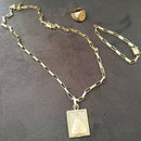 Corrente + Pulseira Cartier 5mm + Pingente nossa senhora