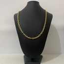 Corrente e Pulseira  Moeda Antiga Cadeado 6mm