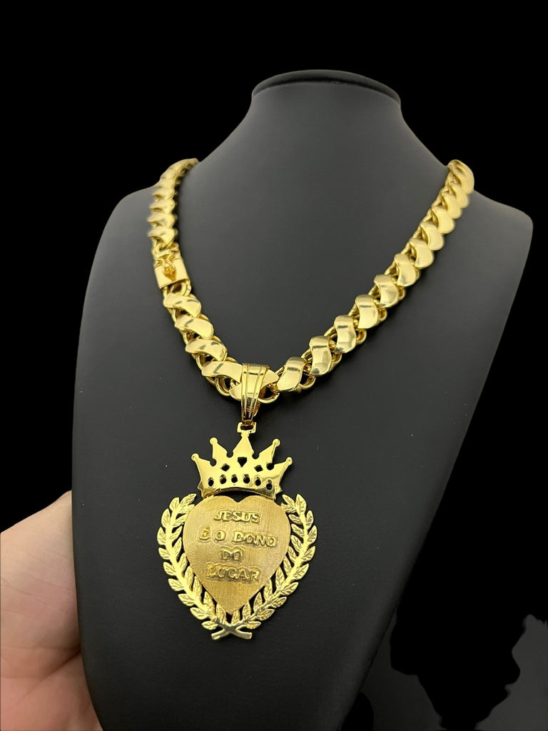 KIT FRISO S FECHO 750 - BANHADO A OURO 18K