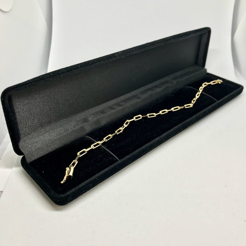 Pulseira Moeda Antiga 3mm Alongadinho