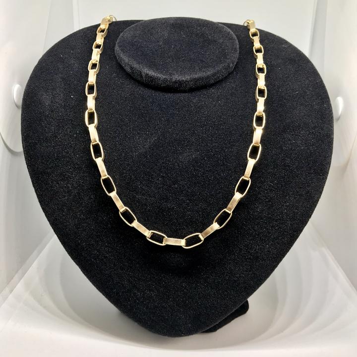 Corrente Moeda Antiga Cartier 7mm
