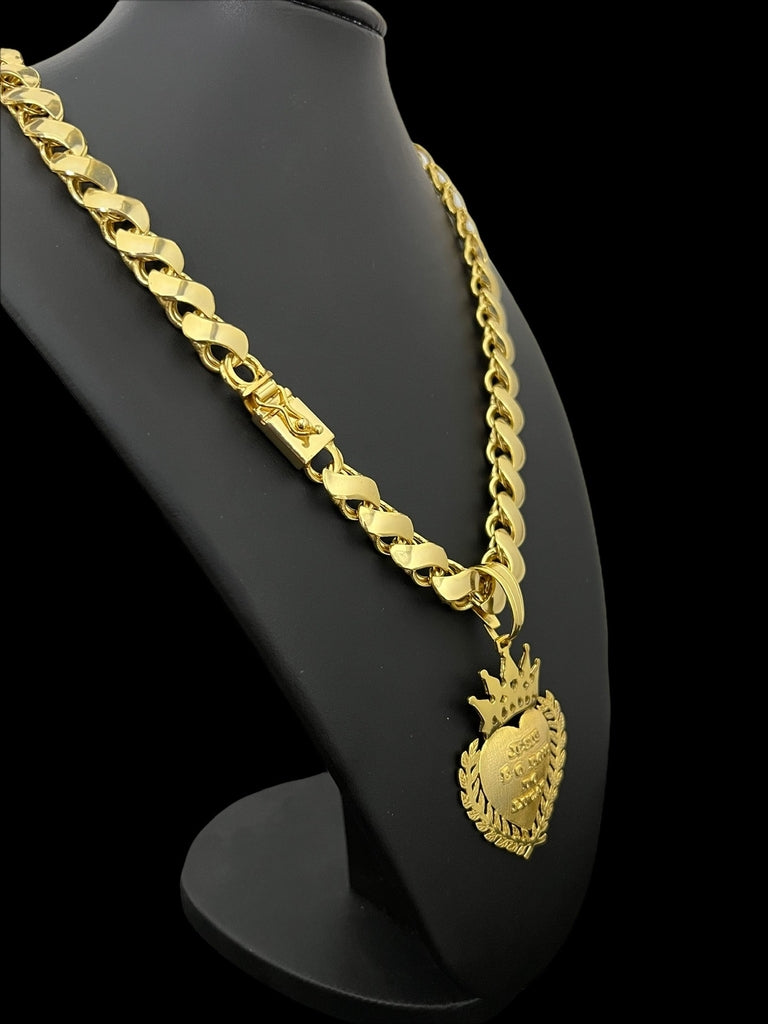 KIT FRISO S FECHO 750 - BANHADO A OURO 18K