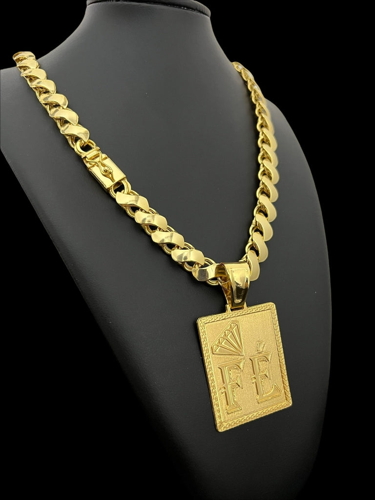 KIT FRISO S FECHO 750 - BANHADO A OURO 18K