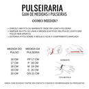 PULSEIRA CADEADO ALONGADO 5MM - BANHADO A OURO 18K