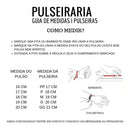 PULSEIRA PERUANA 8MM - BANHADO A OURO 18K