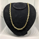 Corrente Moeda Antiga Cadeado 6mm.