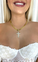 KIT FEMININO CORDÃO + PINGENTE - BANHADO A OURO a Ouro 18K