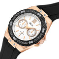 Relógio MissFox Femin Rose Gold Unique A Prova D'Agua