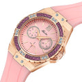 Relógio MissFox Femin Rose Gold Unique A Prova D'Agua