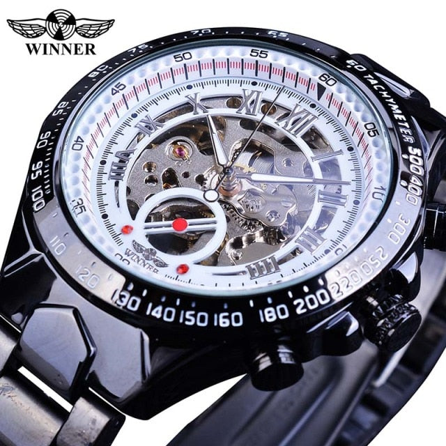 Relógio Masculino Bezel Golden Watch Luxo Montre Homme