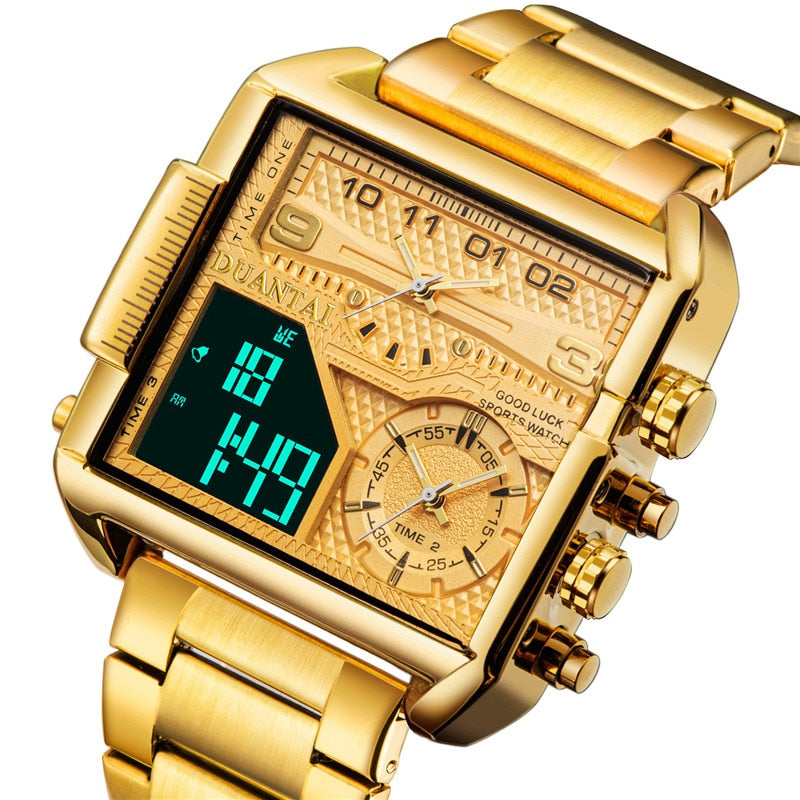 Relógio montre homme  Estilo Sport Modern