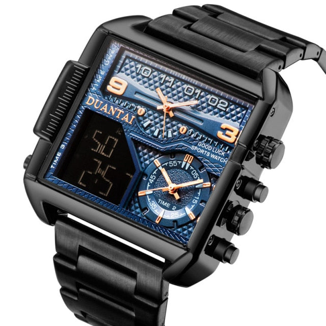 Relógio montre homme  Estilo Sport Modern