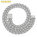 XUKIM INCE CHAIN  Tamanho Grande 18mm Bling  Fat Chain