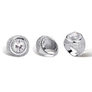 Anel Ice Ring TopGrillz Cravejado De Zirconia Cubica Luxury