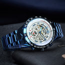 Relógio Blue Orizon Moda Sport Luxo Aço Inoxidável