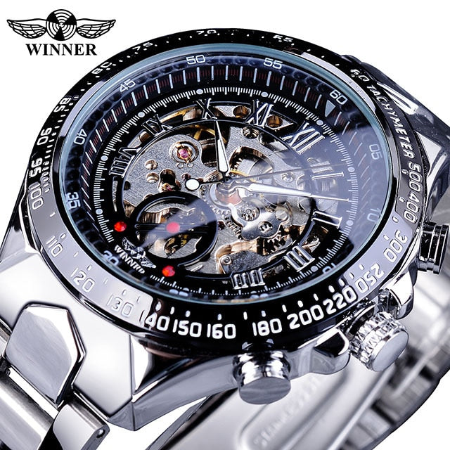 Relógio Masculino Bezel Golden Watch Luxo Montre Homme